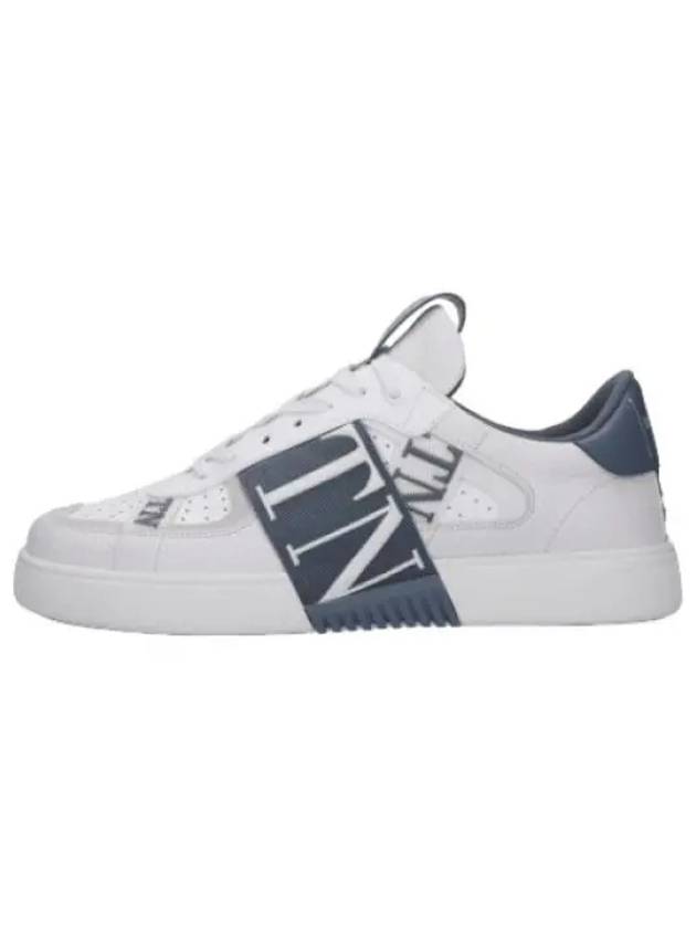 VL7N Lace-Up Leather Low-Top Sneakers White - VALENTINO - BALAAN 2