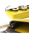 Monster Leather Shoulder Bag Yellow - FENDI - BALAAN 8