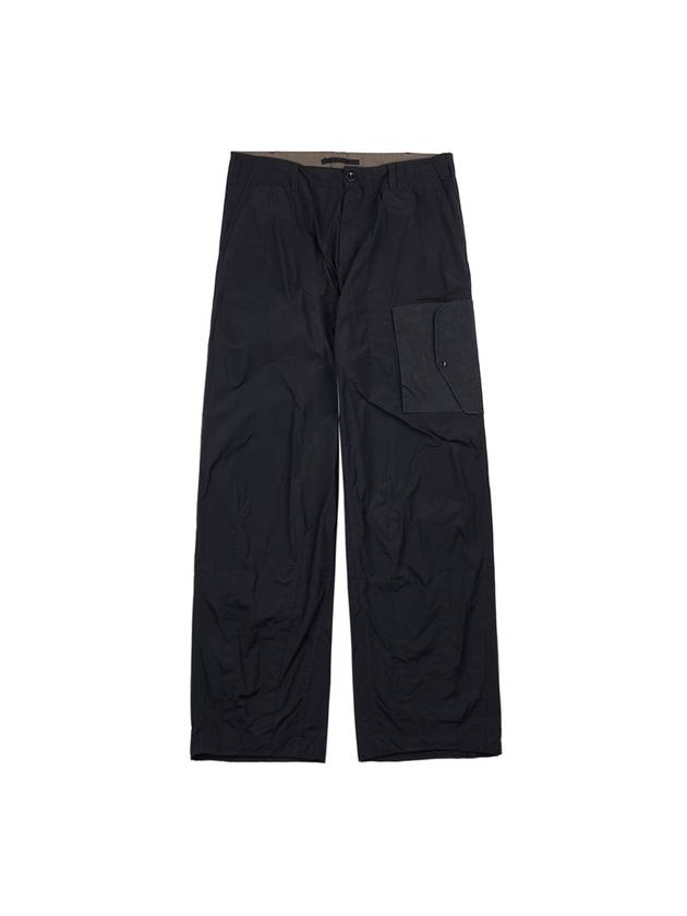 Flap Pocket Cargo Wide Pants Black - TEN C - BALAAN 11