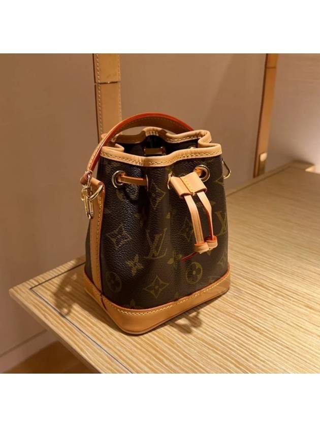 Nano Noe Monogram Bucket Bag Brown - LOUIS VUITTON - BALAAN 2