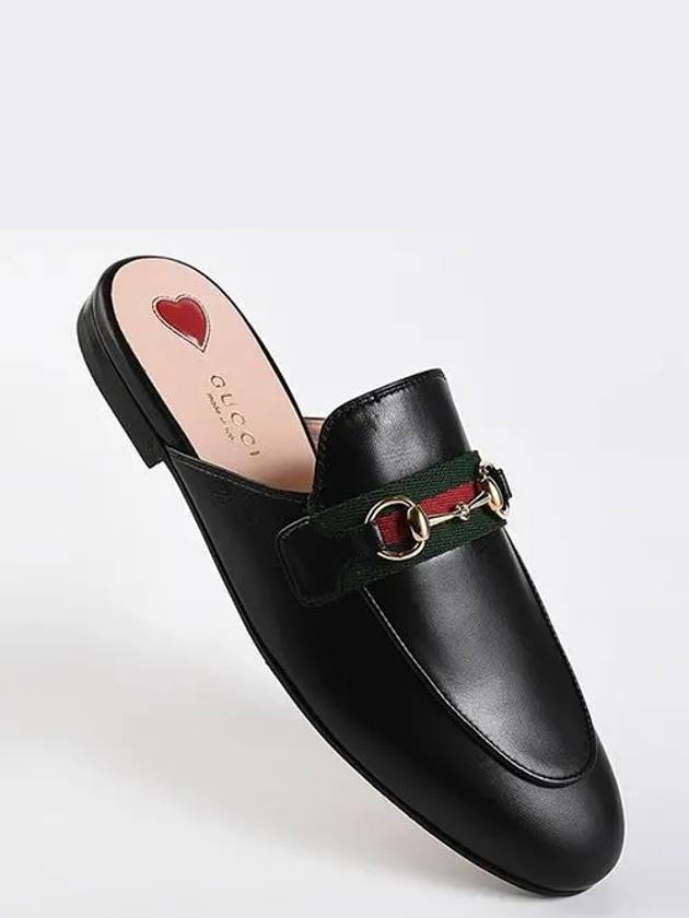 Princetown Horsebit Leather Mule Black - GUCCI - BALAAN 3