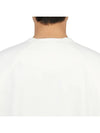 Men's Felpa Chiusa Girocollo Sweatshirt White - TEN C - BALAAN 8