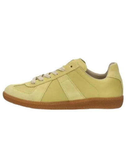 Replica Calfskin Low Top Sneakers Yellow - MAISON MARGIELA - BALAAN 2