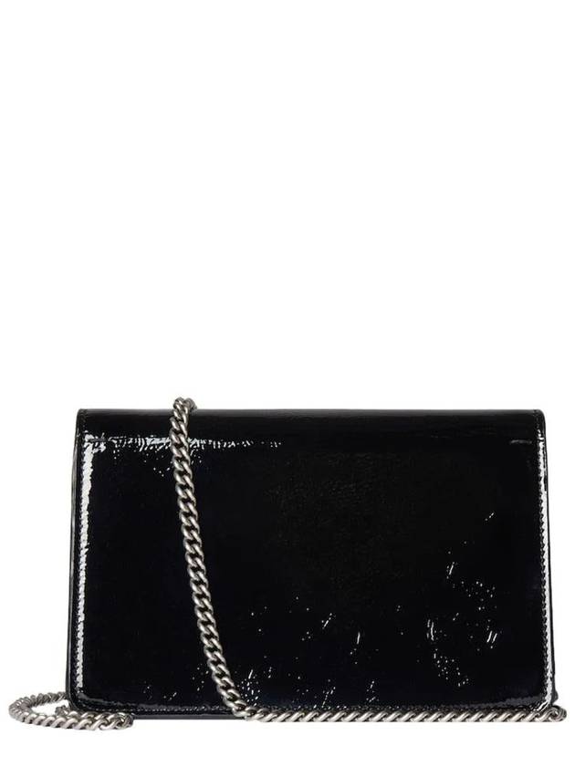 Dionysus Patent Leather Shoulder Bag Black - GUCCI - BALAAN 3