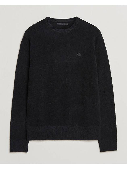 Men's Glass Merino Logo Crew Sweater - J.LINDEBERG - BALAAN 1