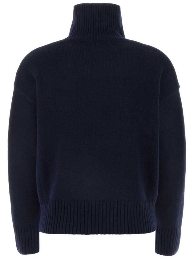 turtleneck navy - AMI - BALAAN 3