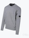 Diagonal Raised Fleece Sweatshirt Grey Melange - CP COMPANY - BALAAN 2