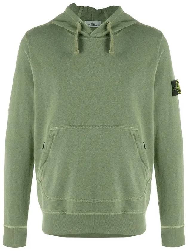 Wappen Patch Hoodie Green - STONE ISLAND - BALAAN 2