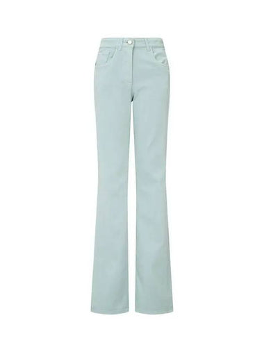 Women s Embroidered Logo Bootcut Jeans Mint - GIORGIO ARMANI - BALAAN 1