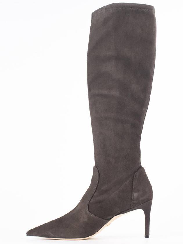 Stuart Weitzman Grey Suede Boot - STUART WEITZMAN - BALAAN 3