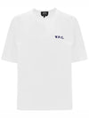 Karol Logo Print Short Sleeve T-Shirt White - A.P.C. - BALAAN 2