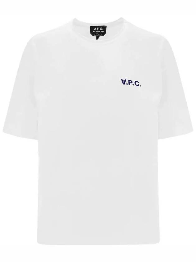 Karol Logo Print Short Sleeve T-Shirt White - A.P.C. - BALAAN 2