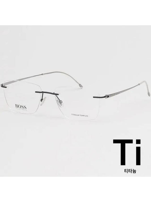 Eyewear Titanium Glasses Silver - HUGO BOSS - BALAAN 2