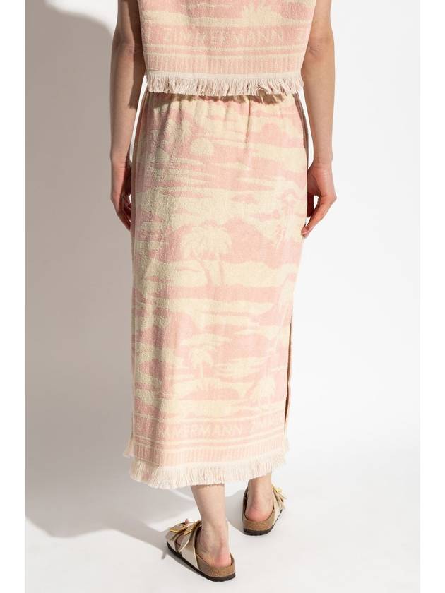 Zimmermann Skirt From The Resort Swim 2025 Collection, Women's, Pink - ZIMMERMANN - BALAAN 4