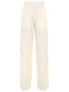 Ivory Parole Wool Cashmere Pants PAROLE 001 - MAX MARA - BALAAN 1