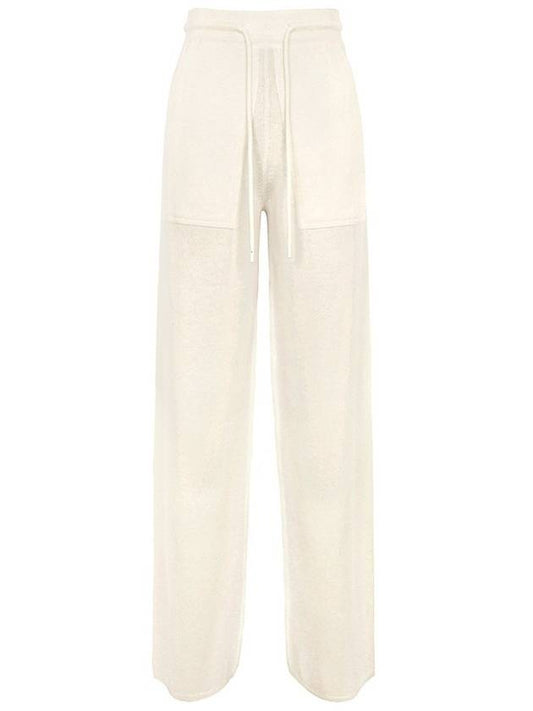 Ivory Parole Wool Cashmere Pants PAROLE 001 - MAX MARA - BALAAN 1