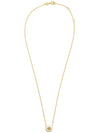 Kira Enamel Pendant Necklace Gold - TORY BURCH - BALAAN 4