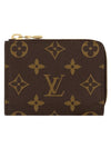 Noa Compact Card Wallet Brown - LOUIS VUITTON - BALAAN 1