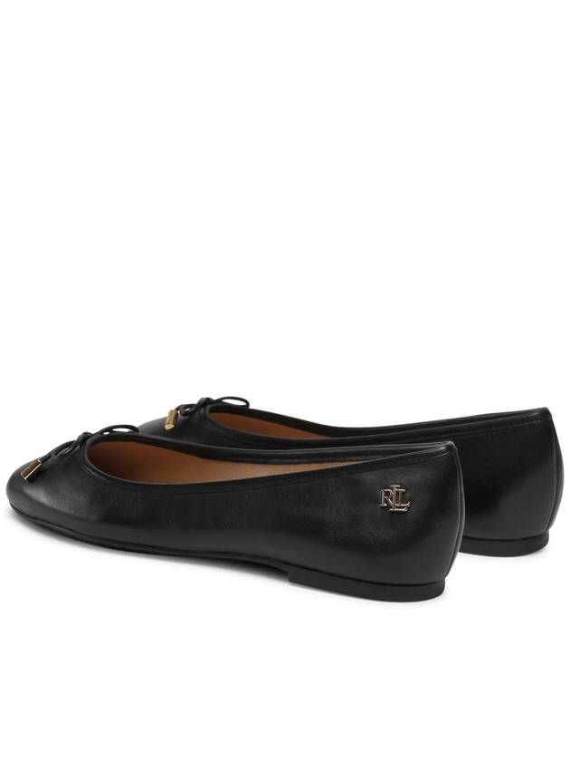 Jayna Leather Flats Ballerinas - RALPH LAUREN - BALAAN 3