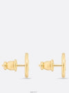 30 Montaigne Stud Earrings Gold - DIOR - BALAAN 4