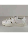 Men's Rockstud Untitled Low Top Sneakers White - VALENTINO - BALAAN 6