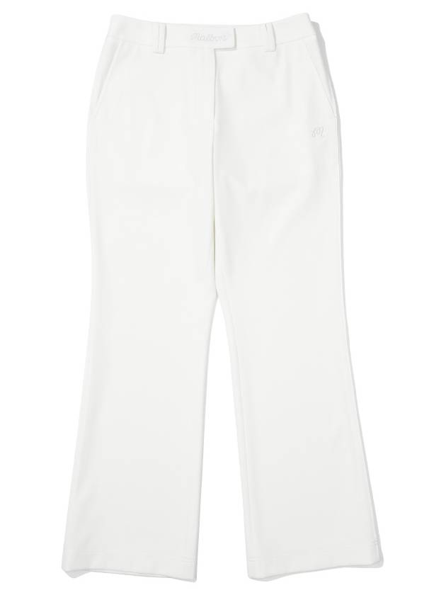 Side point performance pants OFF WHITE WOMAN - MALBON GOLF - BALAAN 1