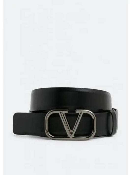 IDomestic ShippingI 24 4Y0T0Q90 SNP NM8 4Y2T0Q90 V Logo Signature Belt 30MM kr 217968 - VALENTINO - BALAAN 2