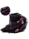 Men's Star Skull Scarf  Black - ALEXANDER MCQUEEN - BALAAN 2