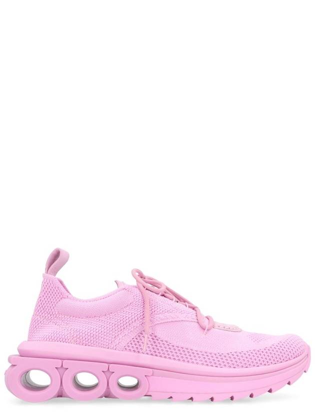 Running Nima Knit Low Top Sneakers Pink - SALVATORE FERRAGAMO - BALAAN 2