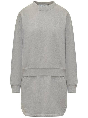 JW Anderson Sweatshirt Dress - JW ANDERSON - BALAAN 1