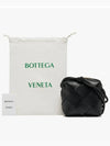 Cassette Intrecciato Mini Shoulder Bag Black - BOTTEGA VENETA - BALAAN 5