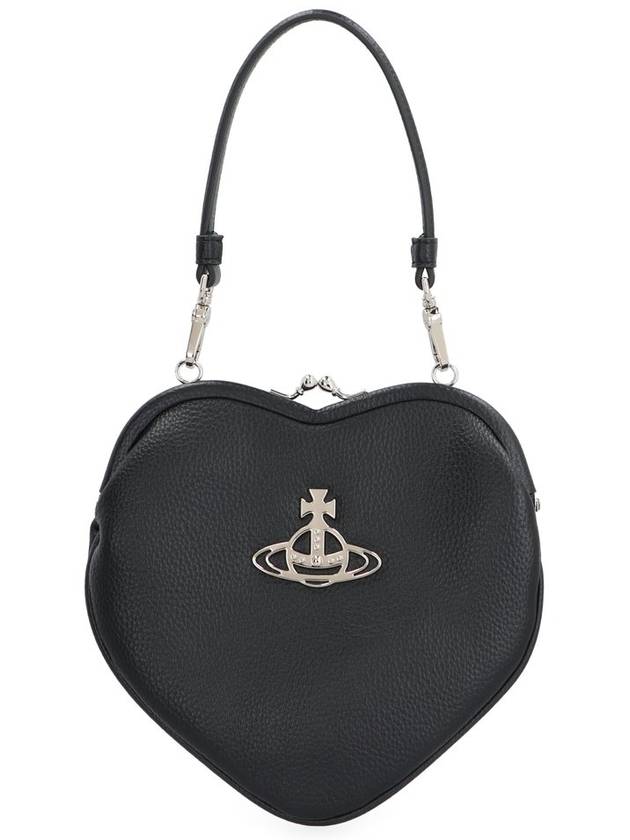 Belle Heart Frame Shoulder Bag Black - VIVIENNE WESTWOOD - BALAAN 1