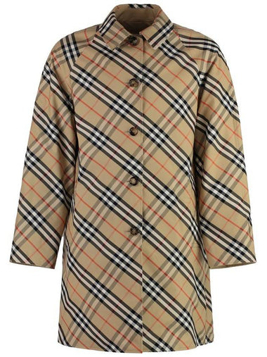 Burberry Cotton Trench Coat - BURBERRY - BALAAN 1