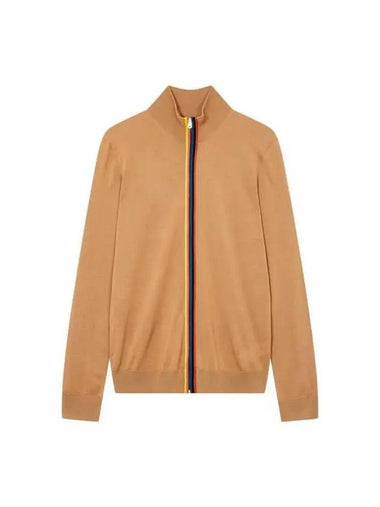 Striped point cardigan camel - PAUL SMITH - BALAAN 1