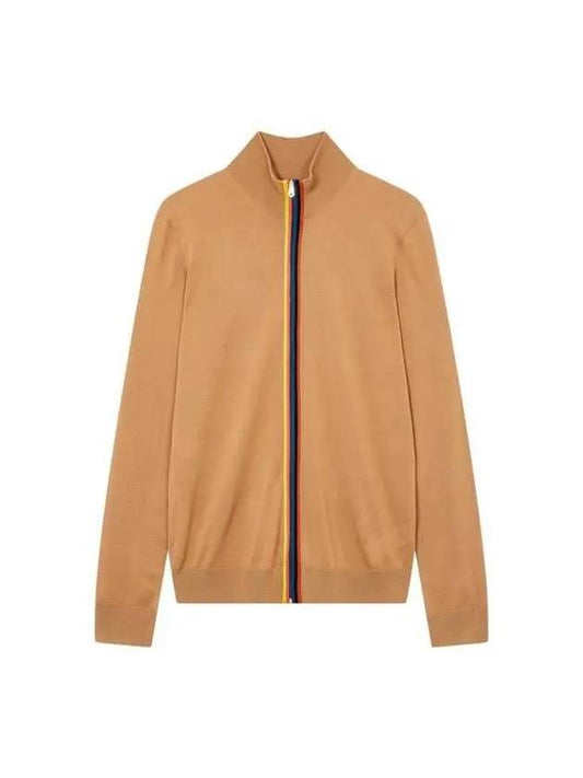 Striped point cardigan camel - PAUL SMITH - BALAAN 1