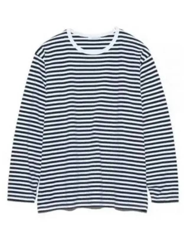 NANAMI AmiCA 24 COOLMAX Stripe Jersey LS Tee SUHS423 NW Striped Long Sleeve T Shirt - NANAMICA - BALAAN 1