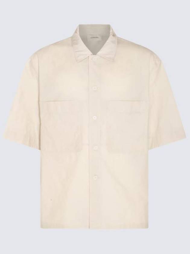 Pyjamas Short Sleeve Shirt Cream - LEMAIRE - BALAAN 2