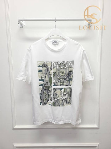 men s short sleeve t shirt - HERMES - BALAAN 1