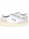 Medalist Suede Low Top Sneakers White - AUTRY - BALAAN 2