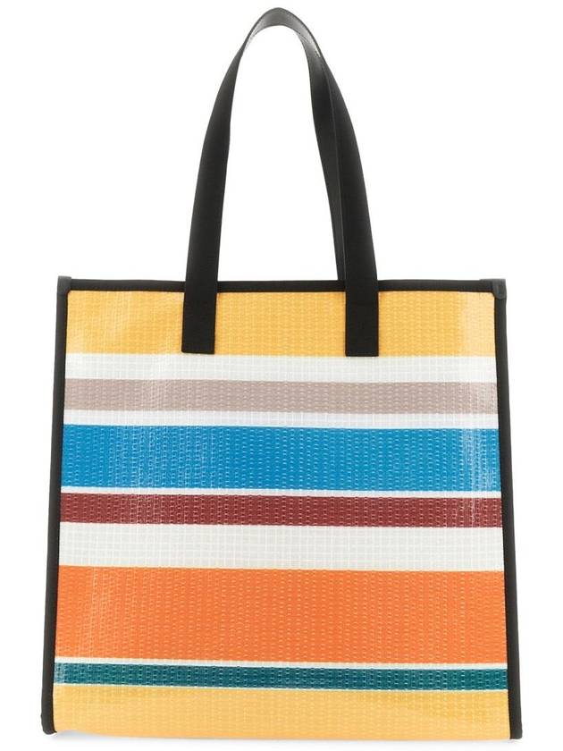 Striped Print Tote Bag - ETRO - BALAAN 3