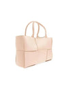 Intrecciato Arco Medium Tote Bag Pink - BOTTEGA VENETA - BALAAN 4