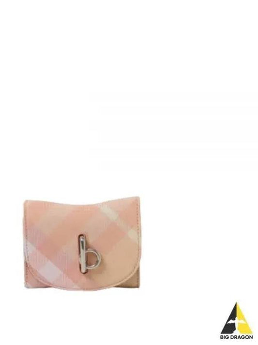 Rocking Horse Half Wallet Pink - BURBERRY - BALAAN 2