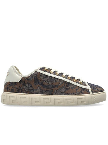 Versace Patterned Shoes, Men's, Brown - VERSACE - BALAAN 1