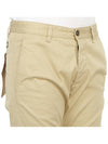 Cotton Sexy Straight Chino Pants Beige - DSQUARED2 - BALAAN 10