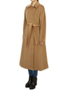 Cielo Virgin Wool Single Coat Camel - MAX MARA - BALAAN 4