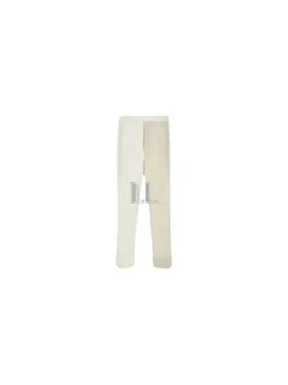 Men's Side Tab Straight Pants White - THOM BROWNE - BALAAN 2