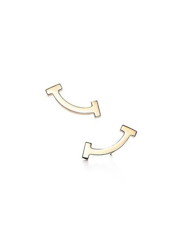 Tiffany T Smile Earrings Yellow Gold 36667273 - TIFFANY & CO. - BALAAN 1