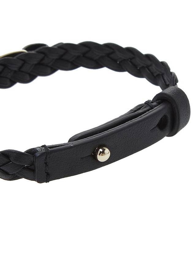 Vara Bow Leather Bracelet Black - SALVATORE FERRAGAMO - BALAAN 8