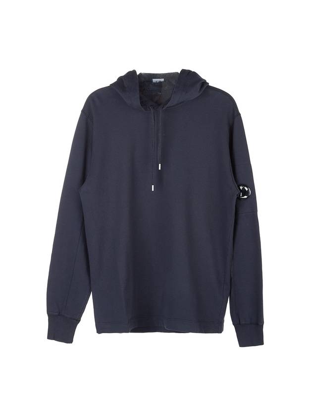 Men's Lens Wappen Hoodie Navy - CP COMPANY - BALAAN 1