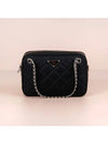 Nylon Quilted Tessuto Mini Shoulder Bag Black - PRADA - BALAAN 3